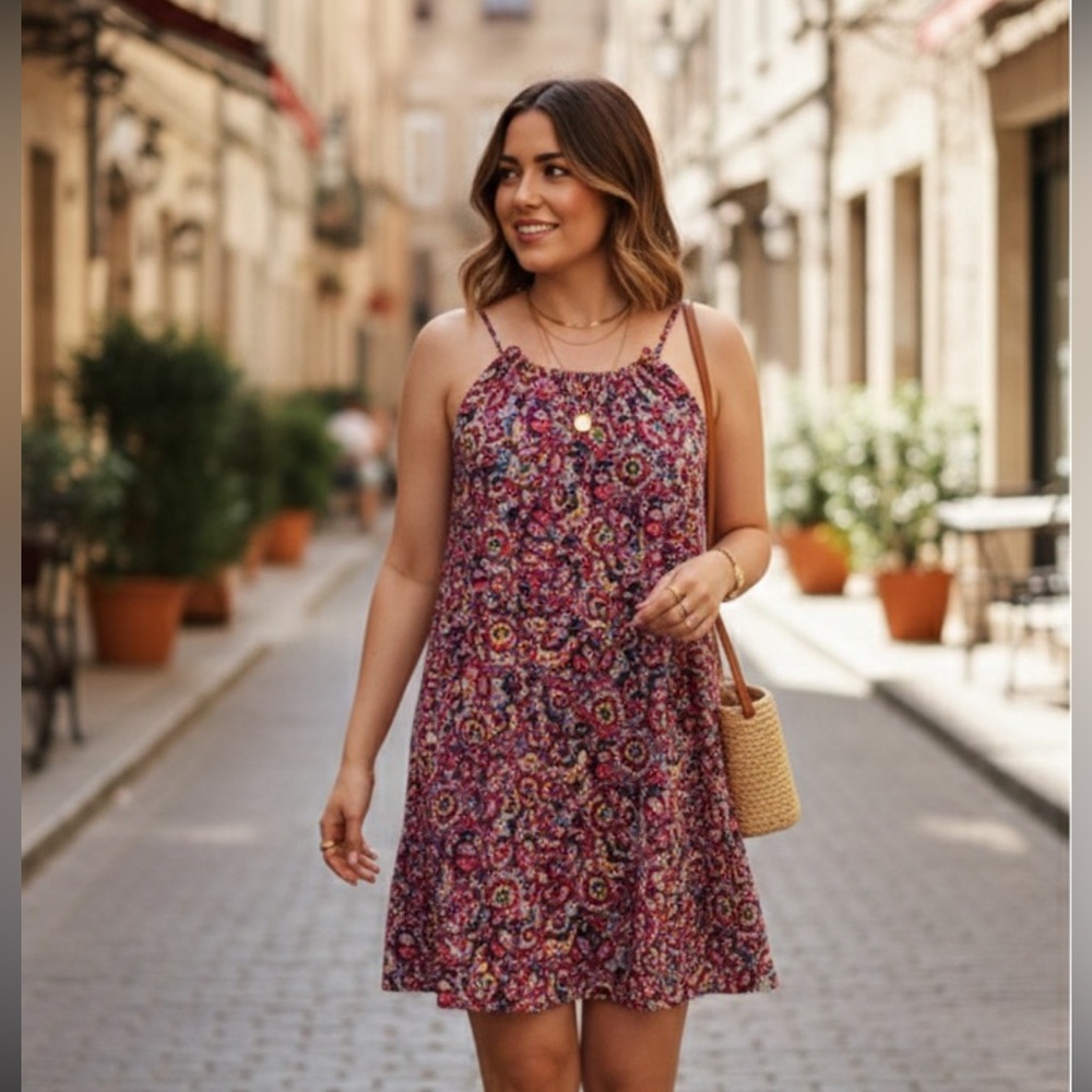 emma & michele floral dress Sep sale